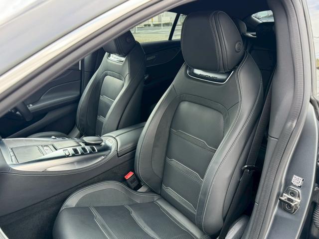 GT 4ドアクーペ 43 4マチック+ ライドコントロール+パッケージ AMGライドコントロール+PKG NEWステアリング SR 黒革 パワーシート&シートヒーター&ベンチレーター レーダーセーフP ACC HUD ナビ/TV/全周カメラ AMG20AW 禁煙 1オナ(34枚目)