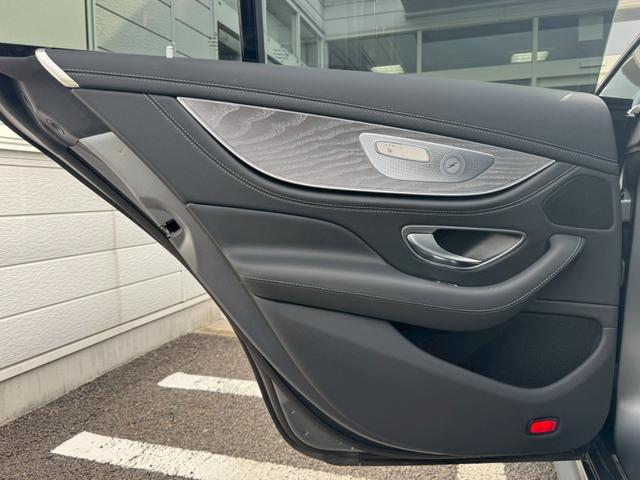 GT 4ドアクーペ 43 4マチック+ ライドコントロール+パッケージ AMGライドコントロール+PKG NEWステアリング SR 黒革 パワーシート&シートヒーター&ベンチレーター レーダーセーフP ACC HUD ナビ/TV/全周カメラ AMG20AW 禁煙 1オナ(37枚目)