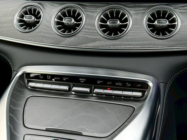 GT 4ドアクーペ 43 4マチック+ ライドコントロール+パッケージ AMGライドコントロール+PKG NEWステアリング SR 黒革 パワーシート&シートヒーター&ベンチレーター レーダーセーフP ACC HUD ナビ/TV/全周カメラ AMG20AW 禁煙 1オナ(45枚目)