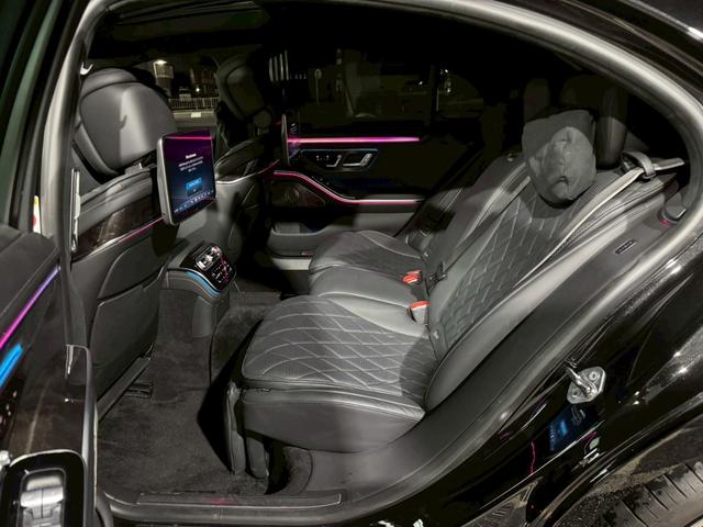 Sクラス S500 4マチックロングファーストEDAMGライン 特別限定車 Rコンフォート&Rエンタ- ショーファー パノラマSR 3Dコックピット HUD 黒革 ヒーター&ベンチレーター&リラクゼーション ブルメスター ACC LKA LCA 21AW(8枚目)