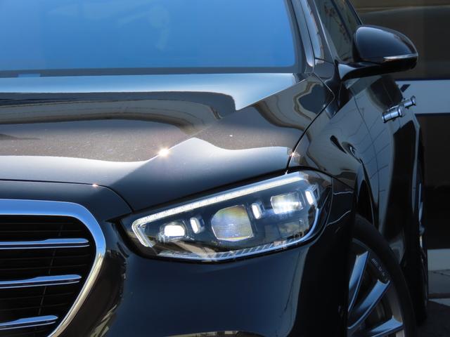 Sクラス S500 4マチックロング AMGライン リアコンフォートPKG 後席モニター ショーファー 禁煙1オナ パノラマSR 3Dコックピット HUD 茶革 前後温冷シート&マッサージ ACC ブルメスター ナビ TV 全周C カープレイ 20AW(8枚目)