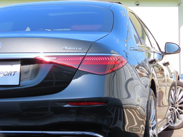 Sクラス S500 4マチックロング AMGライン リアコンフォートPKG 後席モニター ショーファー 禁煙1オナ パノラマSR 3Dコックピット HUD 茶革 前後温冷シート&マッサージ ACC ブルメスター ナビ TV 全周C カープレイ 20AW(9枚目)