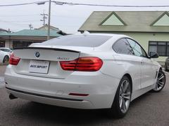 【ご覧頂き誠に有難うございます】２０１４ｙ　ＢＭＷ　４２０ｉ　スポーツ　純正アルピンホワイト／ブラックスポーツシート　正規ディーラー車　右Ｈ 2