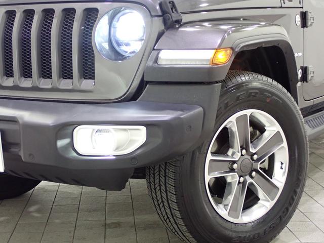 ジープ・ラングラーアンリミテッド サハラ　認定中古車保証１年付帯　レザーシート　シートヒーター　ハンドルヒーター　Ａｐｐｌｅ　ｃａｒ　ｐｌａｙ　ＡｎｄｏｒｉｄＡｕｔｏ　Ｂｌｕｅｔｏｏｔｈ　ＬＥＤヘッドライト　ＥＴＣ２．０　サイドステップ付き（2枚目）