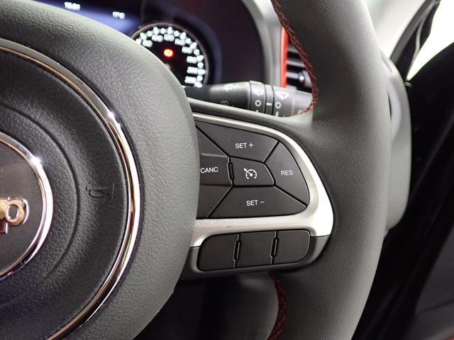 ジープ・レネゲード トレイルホーク 認定中古車保証1年 4WD AndoridAuto Apple car play Bluetooth ファブリックシート クルーズコントロール アイドリングストップ ドラレコ前後(58枚目)