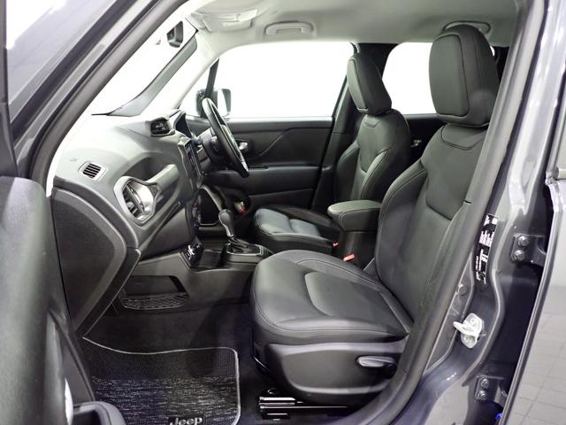 ジープ・レネゲード リミテッド 認定中古車保証1年付帯 ドラレコ付き レザーシート シートヒーター ハンドルヒーター LEDヘッドライト アダプティブクルーズコントロール 衝突軽減ブレーキシステム ETC2.0(6枚目)