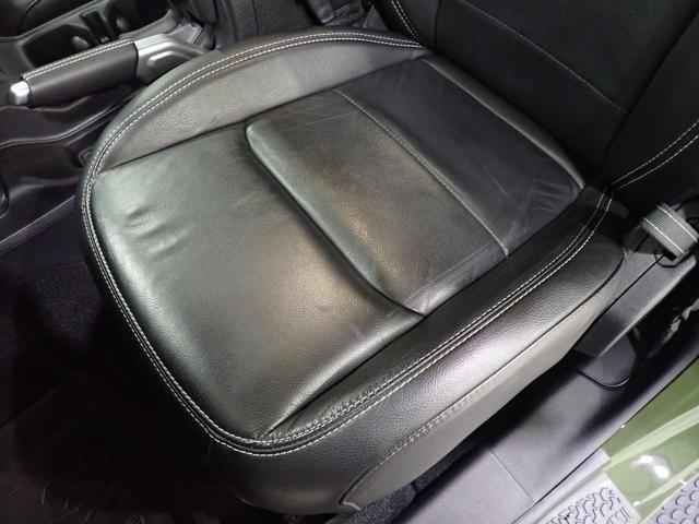 ジープ・ラングラーアンリミテッド サハラ・サージグリーン 認定中古車保証1年付帯 レザーシート AndoridAuto Apple car play Bluetooth LEDヘッドライト シートヒーター ハンドルヒーター ETC2.0(11枚目)