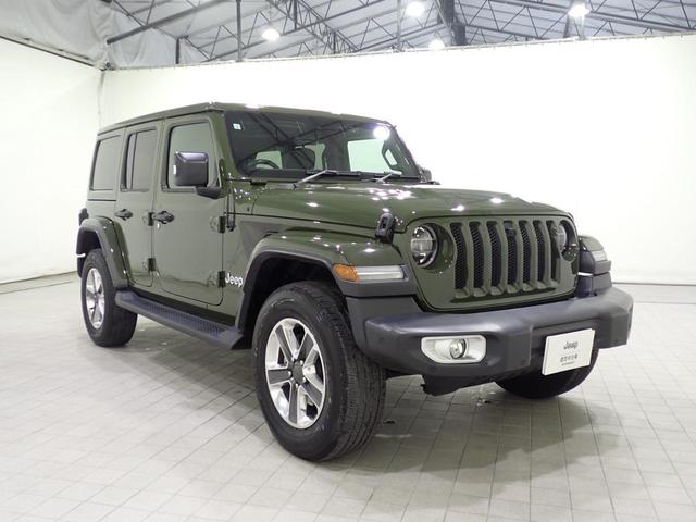 ジープ・ラングラーアンリミテッド サハラ・サージグリーン 認定中古車保証1年付帯 レザーシート AndoridAuto Apple car play Bluetooth LEDヘッドライト シートヒーター ハンドルヒーター ETC2.0(27枚目)