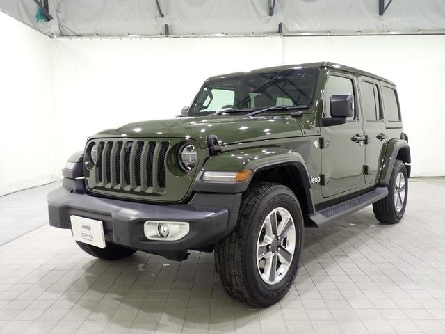 ジープ・ラングラーアンリミテッド サハラ・サージグリーン 認定中古車保証1年付帯 レザーシート AndoridAuto Apple car play Bluetooth LEDヘッドライト シートヒーター ハンドルヒーター ETC2.0(29枚目)