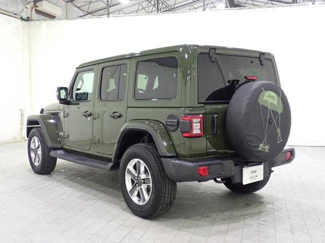 ジープ・ラングラーアンリミテッド サハラ・サージグリーン 認定中古車保証1年付帯 レザーシート AndoridAuto Apple car play Bluetooth LEDヘッドライト シートヒーター ハンドルヒーター ETC2.0(31枚目)