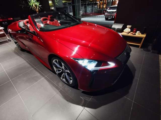 ＬＣ ＬＣ５００　コンバーチブル　５００　ワンオーナー　２１ＡＷ　セミニアリンレザー　ヘッドライト：ＬＥＤ　本革シート　シートエアコン　シートヒーター　電動シートシートヒーター＆ベンチレーション　ステアリングホイールヒーター（3枚目）