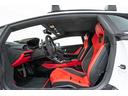 Floor mats with leather piping and double stitching
