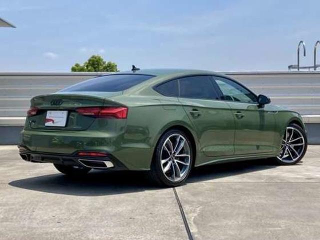 A5スポーツバック ブラックスタイルプラス 認定中古車 限定車 ブラックスタイリングパッケージ 専用インテリア ワンオーナー 禁煙車 LED アルミホイール スマートキー 電動シート シートヒーター 過給器設定モデル ETC 障害物センサー(2枚目)