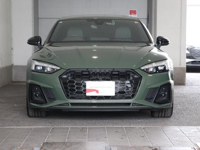 A5スポーツバック ブラックスタイルプラス 認定中古車 限定車 ブラックスタイリングパッケージ 専用インテリア ワンオーナー 禁煙車 LED アルミホイール スマートキー 電動シート シートヒーター 過給器設定モデル ETC 障害物センサー(3枚目)