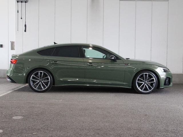 A5スポーツバック ブラックスタイルプラス 認定中古車 限定車 ブラックスタイリングパッケージ 専用インテリア ワンオーナー 禁煙車 LED アルミホイール スマートキー 電動シート シートヒーター 過給器設定モデル ETC 障害物センサー(6枚目)
