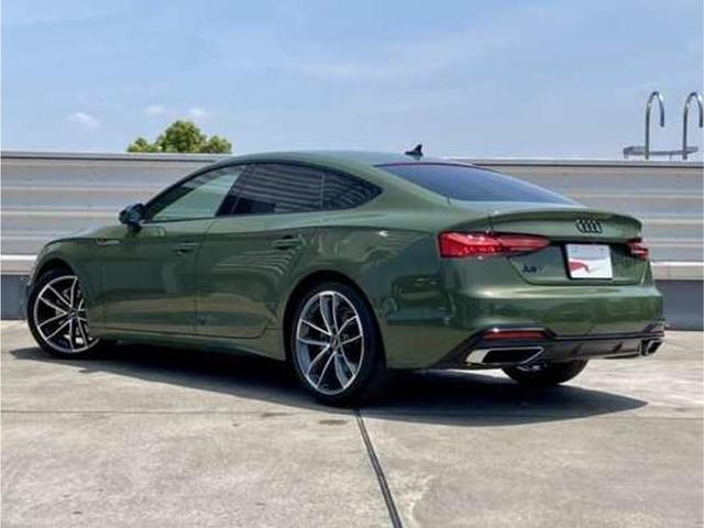 A5スポーツバック ブラックスタイルプラス 認定中古車 限定車 ブラックスタイリングパッケージ 専用インテリア ワンオーナー 禁煙車 LED アルミホイール スマートキー 電動シート シートヒーター 過給器設定モデル ETC 障害物センサー(8枚目)