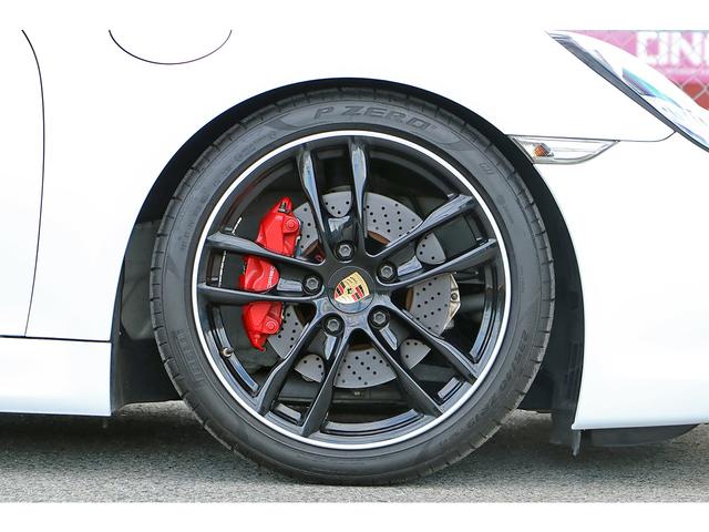 ボクスター ボクスターＳ　ルクソールベージュインテリア　ブラウン幌　Ｈ＆Ｒダウンサス　同色ロールバー　１９インチグロスブラックＡＷ　スポーツデザインステアリング　オートＡＣ　シートヒーター　電動格納ミラー　レッドキャリパー（35枚目）