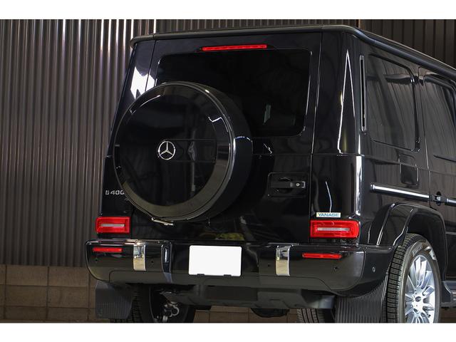 Ｇクラス Ｇ４００ｄ　ＡＭＧライン　Ｍａｎｕｆａｋｔｕｒプログラムプラス　ラグジュアリーＰＫＧ　白革　ダイヤモンドステッチ　アダプティブダンピング　同色タイヤスペアリング　プレミアムラゲッジ　Ｂｕｒｍｅｓｔｅｒ　新車保証　ワンオーナー（22枚目）