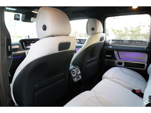 Ｇクラス Ｇ４００ｄ　ＡＭＧライン　Ｍａｎｕｆａｋｔｕｒプログラムプラス　ラグジュアリーＰＫＧ　白革　ダイヤモンドステッチ　アダプティブダンピング　同色タイヤスペアリング　プレミアムラゲッジ　Ｂｕｒｍｅｓｔｅｒ　新車保証　ワンオーナー（38枚目）