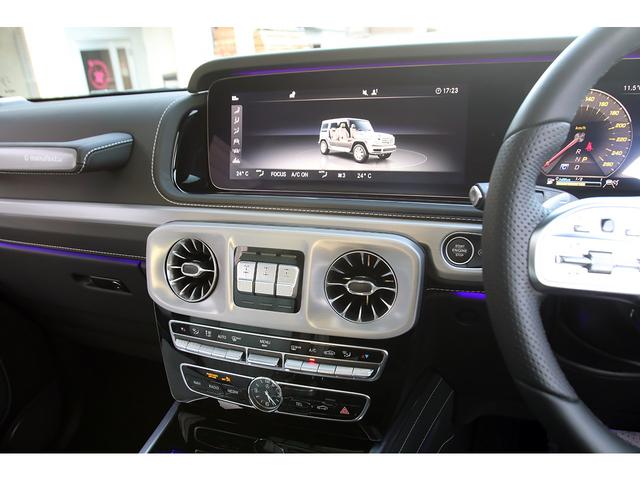 Ｇクラス Ｇ４００ｄ　ＡＭＧライン　Ｍａｎｕｆａｋｔｕｒプログラムプラス　ラグジュアリーＰＫＧ　白革　ダイヤモンドステッチ　アダプティブダンピング　同色タイヤスペアリング　プレミアムラゲッジ　Ｂｕｒｍｅｓｔｅｒ　新車保証　ワンオーナー（44枚目）
