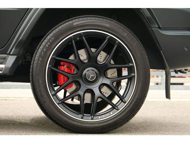 Ｇクラス Ｇ６３　エディションマットブラック　特別仕様車　マグノナイトブラック　ＡＭＧナイト／ＡＭＧレザーエクスクルーシブＰＫＧ　ＡＭＧ２２ＡＷ　ナッパ革　ダイヤモンドステッチ　シートヒーター／ベンチレーター　カーボントリム　Ｂｕｒｍｅｓｔｅｒ（32枚目）
