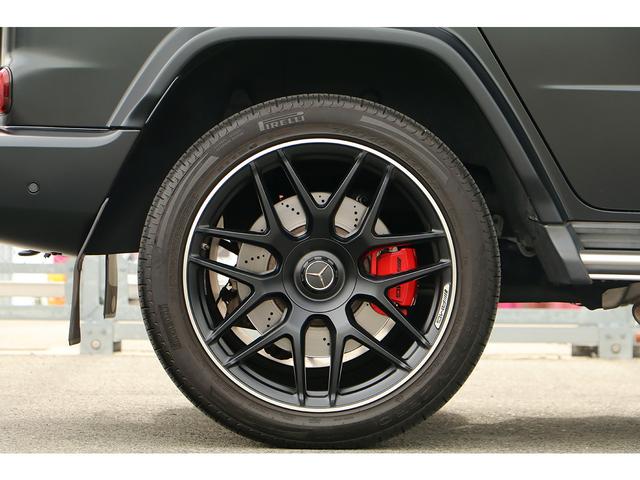 Ｇクラス Ｇ６３　エディションマットブラック　特別仕様車　マグノナイトブラック　ＡＭＧナイト／ＡＭＧレザーエクスクルーシブＰＫＧ　ＡＭＧ２２ＡＷ　ナッパ革　ダイヤモンドステッチ　シートヒーター／ベンチレーター　カーボントリム　Ｂｕｒｍｅｓｔｅｒ（33枚目）