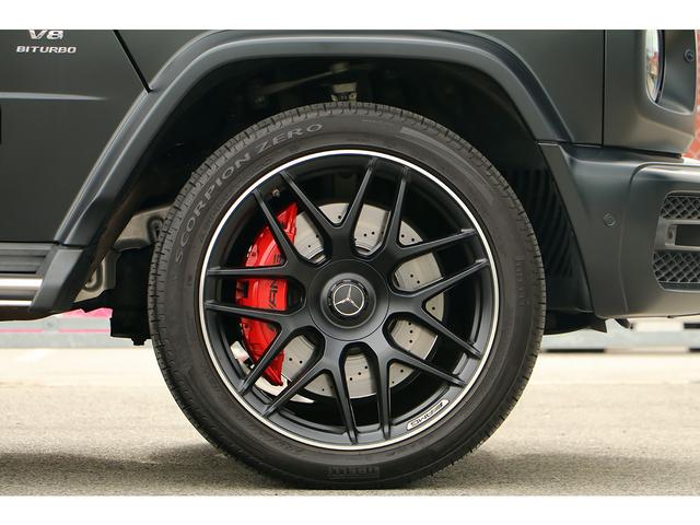 Ｇクラス Ｇ６３　エディションマットブラック　特別仕様車　マグノナイトブラック　ＡＭＧナイト／ＡＭＧレザーエクスクルーシブＰＫＧ　ＡＭＧ２２ＡＷ　ナッパ革　ダイヤモンドステッチ　シートヒーター／ベンチレーター　カーボントリム　Ｂｕｒｍｅｓｔｅｒ（34枚目）