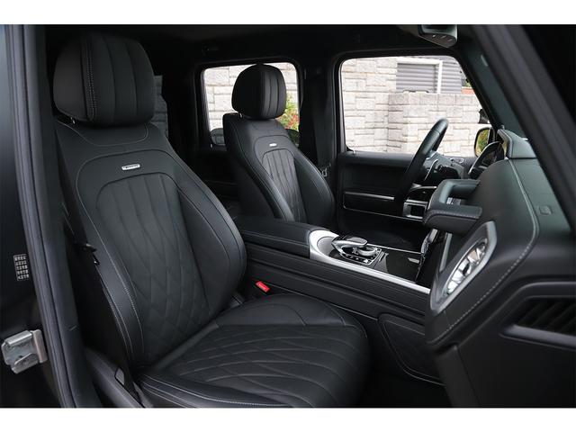 Ｇクラス Ｇ６３　エディションマットブラック　特別仕様車　マグノナイトブラック　ＡＭＧナイト／ＡＭＧレザーエクスクルーシブＰＫＧ　ＡＭＧ２２ＡＷ　ナッパ革　ダイヤモンドステッチ　シートヒーター／ベンチレーター　カーボントリム　Ｂｕｒｍｅｓｔｅｒ（38枚目）