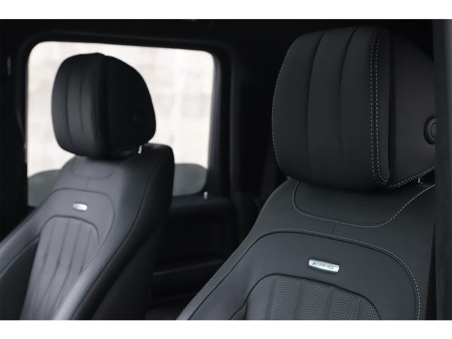 Ｇクラス Ｇ６３　エディションマットブラック　特別仕様車　マグノナイトブラック　ＡＭＧナイト／ＡＭＧレザーエクスクルーシブＰＫＧ　ＡＭＧ２２ＡＷ　ナッパ革　ダイヤモンドステッチ　シートヒーター／ベンチレーター　カーボントリム　Ｂｕｒｍｅｓｔｅｒ（41枚目）