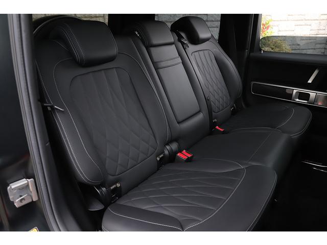 Ｇクラス Ｇ６３　エディションマットブラック　特別仕様車　マグノナイトブラック　ＡＭＧナイト／ＡＭＧレザーエクスクルーシブＰＫＧ　ＡＭＧ２２ＡＷ　ナッパ革　ダイヤモンドステッチ　シートヒーター／ベンチレーター　カーボントリム　Ｂｕｒｍｅｓｔｅｒ（45枚目）