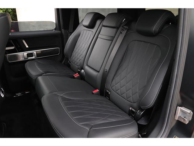 Ｇクラス Ｇ６３　エディションマットブラック　特別仕様車　マグノナイトブラック　ＡＭＧナイト／ＡＭＧレザーエクスクルーシブＰＫＧ　ＡＭＧ２２ＡＷ　ナッパ革　ダイヤモンドステッチ　シートヒーター／ベンチレーター　カーボントリム　Ｂｕｒｍｅｓｔｅｒ（46枚目）