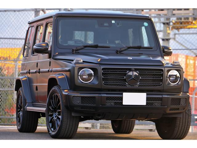 Gクラス G400d AMGライン エディションマグノブラック 300台限定車 ワンオーナー カーボンインテリアトリム チェリーウッドラゲッジ ナイトPKG AMG20インチAW Burmester エクスクルーシブナッパレザー(14枚目)
