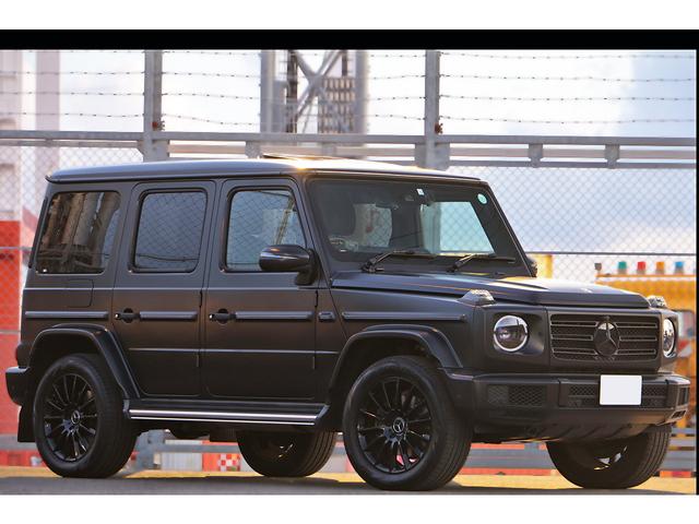 Gクラス G400d AMGライン エディションマグノブラック 300台限定車 ワンオーナー カーボンインテリアトリム チェリーウッドラゲッジ ナイトPKG AMG20インチAW Burmester エクスクルーシブナッパレザー(15枚目)