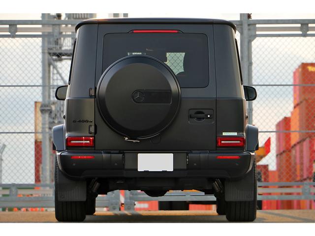 Gクラス G400d AMGライン エディションマグノブラック 300台限定車 ワンオーナー カーボンインテリアトリム チェリーウッドラゲッジ ナイトPKG AMG20インチAW Burmester エクスクルーシブナッパレザー(19枚目)