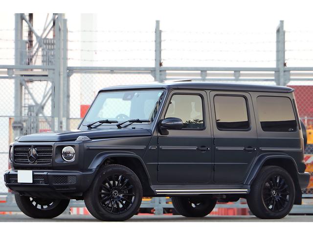 Gクラス G400d AMGライン エディションマグノブラック 300台限定車 ワンオーナー カーボンインテリアトリム チェリーウッドラゲッジ ナイトPKG AMG20インチAW Burmester エクスクルーシブナッパレザー(23枚目)
