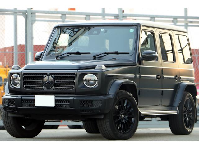Gクラス G400d AMGライン エディションマグノブラック 300台限定車 ワンオーナー カーボンインテリアトリム チェリーウッドラゲッジ ナイトPKG AMG20インチAW Burmester エクスクルーシブナッパレザー(24枚目)