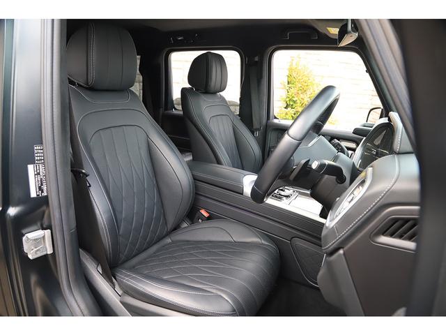Gクラス G400d AMGライン エディションマグノブラック 300台限定車 ワンオーナー カーボンインテリアトリム チェリーウッドラゲッジ ナイトPKG AMG20インチAW Burmester エクスクルーシブナッパレザー(38枚目)