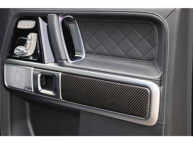 Gクラス G400d AMGライン エディションマグノブラック 300台限定車 ワンオーナー カーボンインテリアトリム チェリーウッドラゲッジ ナイトPKG AMG20インチAW Burmester エクスクルーシブナッパレザー(52枚目)