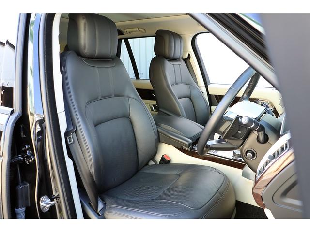 レンジローバー ヴォーグ　ブラックエクステリア／ドライバーアシストパック　ＯＰ２１インチグロスブラックＡＷ　ピクセルＬＥＤライト　ツートンインテリア　スライディングＳＲ　ＭＥＲＩＤＩＡＮサラウンド　シートヒーター／クーラー（10枚目）