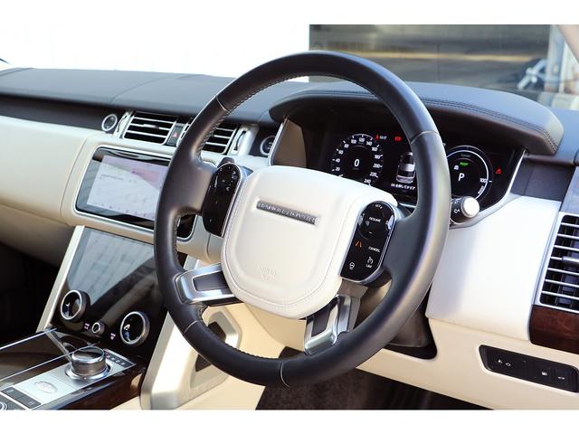 レンジローバー ヴォーグ　ブラックエクステリア／ドライバーアシストパック　ＯＰ２１インチグロスブラックＡＷ　ピクセルＬＥＤライト　ツートンインテリア　スライディングＳＲ　ＭＥＲＩＤＩＡＮサラウンド　シートヒーター／クーラー（42枚目）