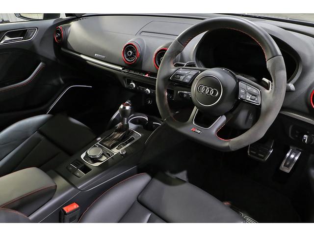 ＲＳ３ ベースグレード　ワンオーナー　ナルドグレー　マトリクスＬＥＤ　マグネティックライド　ブラックエクステリア　ＲＳスポーツシート　レッドステッチインテリア　Ｂａｎｇ＆Ｏｌｕｆｓｅｎ　１９インチＡＷ　ＴＶチューナー（37枚目）