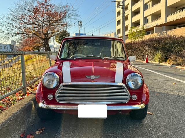 MINI クーパー ブラックレザーシート 12インチアルミホイール 4速マニュアル ミッションオーバーホール ドライブレコーダー前後付 エアコン ETC CD付(6枚目)