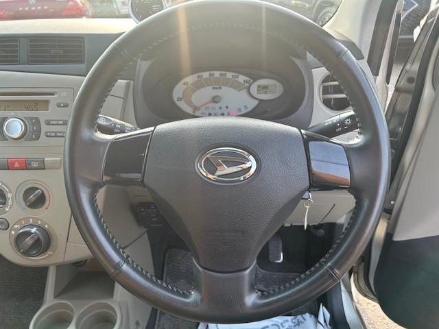 ミラ Ｌ　５速マニュアル　ストリードライド車高調　社外１５インチアルミホイール　社外マフラー　ＬＥＤヘッドライト　社外シフトノブ　キーレス　電格ミラー　フロアマット　記録簿（35枚目）
