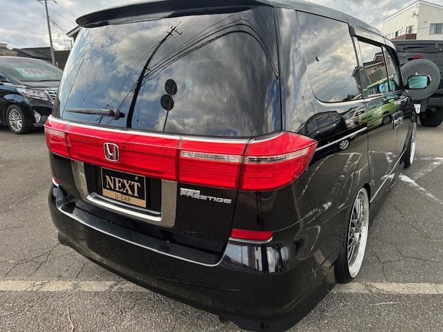 エリシオンプレステージ S HDDナビスペシャルパッケージ 社外20インチアルミホイール ラルグス車高調 クスコアッパーアーム(公認取得済み)ハーフレザーシート HIDヘッドライト 純正HDDナビ バックモニター キーレス 両側パワースライドドア(15枚目)