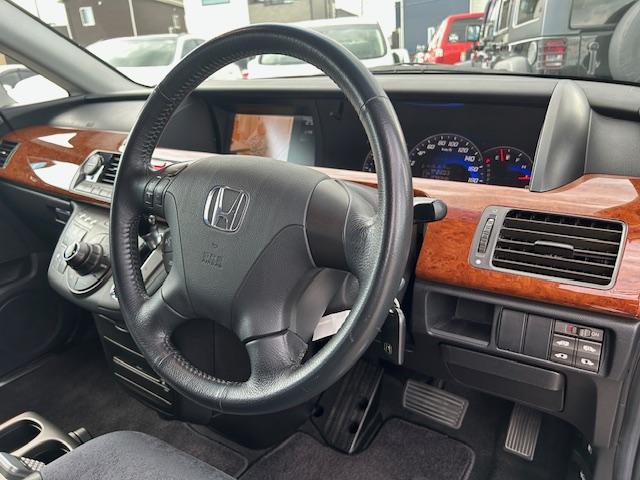 エリシオンプレステージ S HDDナビスペシャルパッケージ 社外20インチアルミホイール ラルグス車高調 クスコアッパーアーム(公認取得済み)ハーフレザーシート HIDヘッドライト 純正HDDナビ バックモニター キーレス 両側パワースライドドア(26枚目)