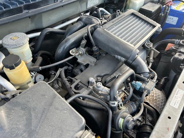 ミラジーノ ジーノターボ　社外１４インチアルミホイール前後６Ｊ　タナベ車高調　後期モデル　キーレス　タイベル交換済み　ＥＴＣ　フロアマット　同色保修塗装済み　記録簿（18枚目）