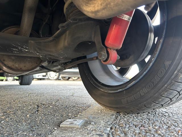 ミラジーノ ジーノターボ　社外１４インチアルミホイール前後６Ｊ　タナベ車高調　後期モデル　キーレス　タイベル交換済み　ＥＴＣ　フロアマット　同色保修塗装済み　記録簿（40枚目）