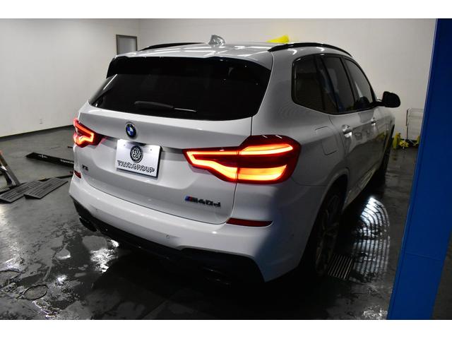 Ｘ３ Ｍ４０ｄ　セレクト＆ハイラインＰ　パノラマサンル－フ　全席ヒ－タ－付茶革　ハ－マンカ－ドン　ＬＥＤヘッドライト　追従ＡＣＣ　ＨＵＤ　ＬＣＷ　２１ＡＷ　タッチパネルナビ全周囲カメ　電動Ｒゲート　２年保証（62枚目）