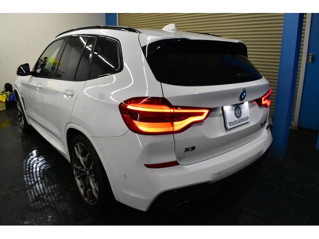 Ｘ３ Ｍ４０ｄ　セレクト＆ハイラインＰ　パノラマサンル－フ　全席ヒ－タ－付茶革　ハ－マンカ－ドン　ＬＥＤヘッドライト　追従ＡＣＣ　ＨＵＤ　ＬＣＷ　２１ＡＷ　タッチパネルナビ全周囲カメ　電動Ｒゲート　２年保証（64枚目）