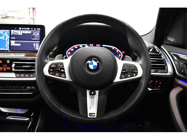 Ｘ３ ｘＤｒｉｖｅ　２０ｄ　Ｍスポーツ　ＬＣＩ後期　セレクトＰ　パノラマサンＲ　ライブコックピット　ＬＥＤヘッドライト　追従ＡＣＣ　全席ヒ－タ－付茶革　ＬＣＷ　ハ－マンカ－ドン　ジェスチャ－Ｃ付タッチパネルナビ　フルセグ　１９ＡＷ　２年保証（24枚目）